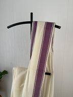 So-083 grape temple border kerala set saree