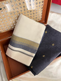 Ksm-004 grey and olive green sett mundu