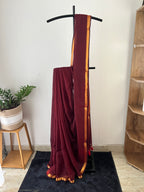 So-074 maroon with golden thick border