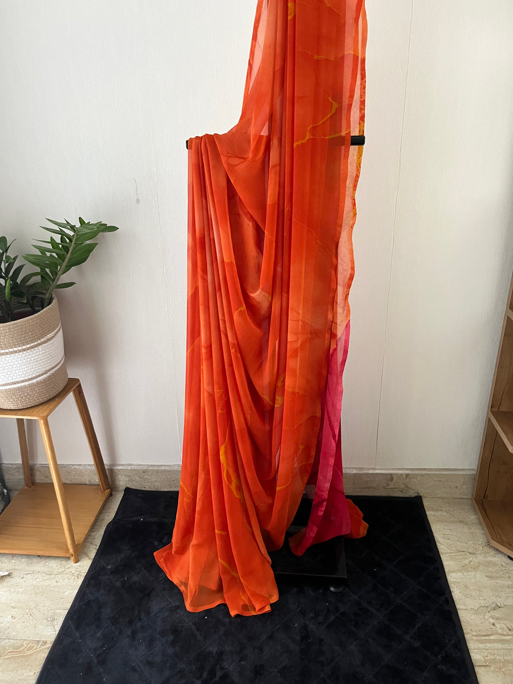 Sc-022 sunset chiffon saree