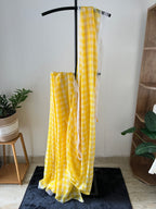 Sg-002 yellow gingham with white lace