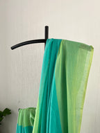 Sm-039 aqua mul cotton saree