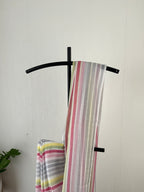 So-072 grey striped mul cotton saree