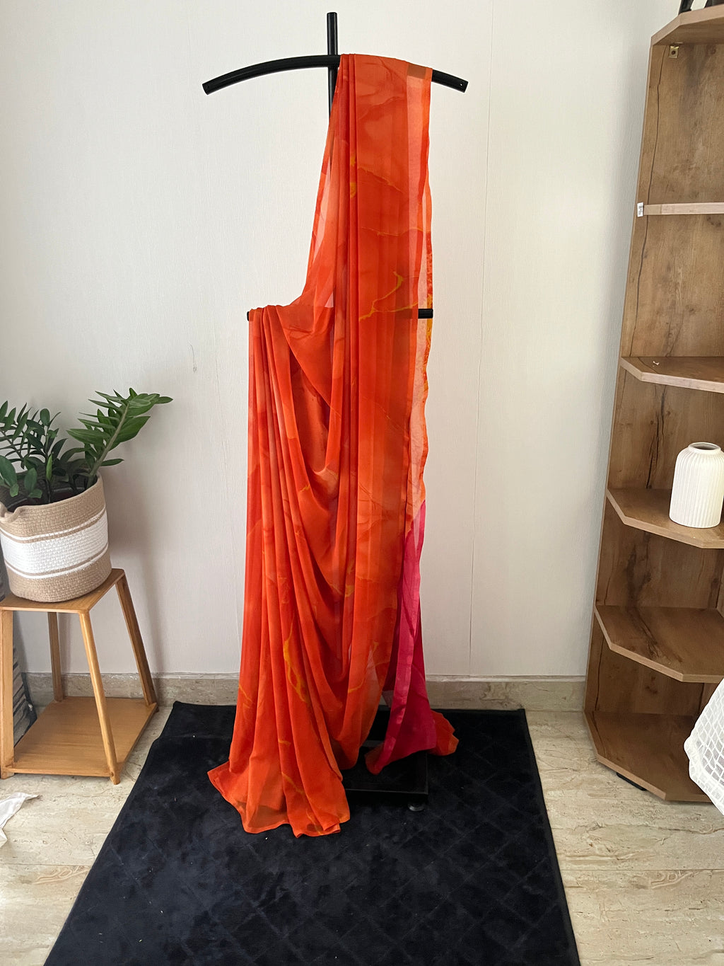 Sc-022 sunset chiffon saree