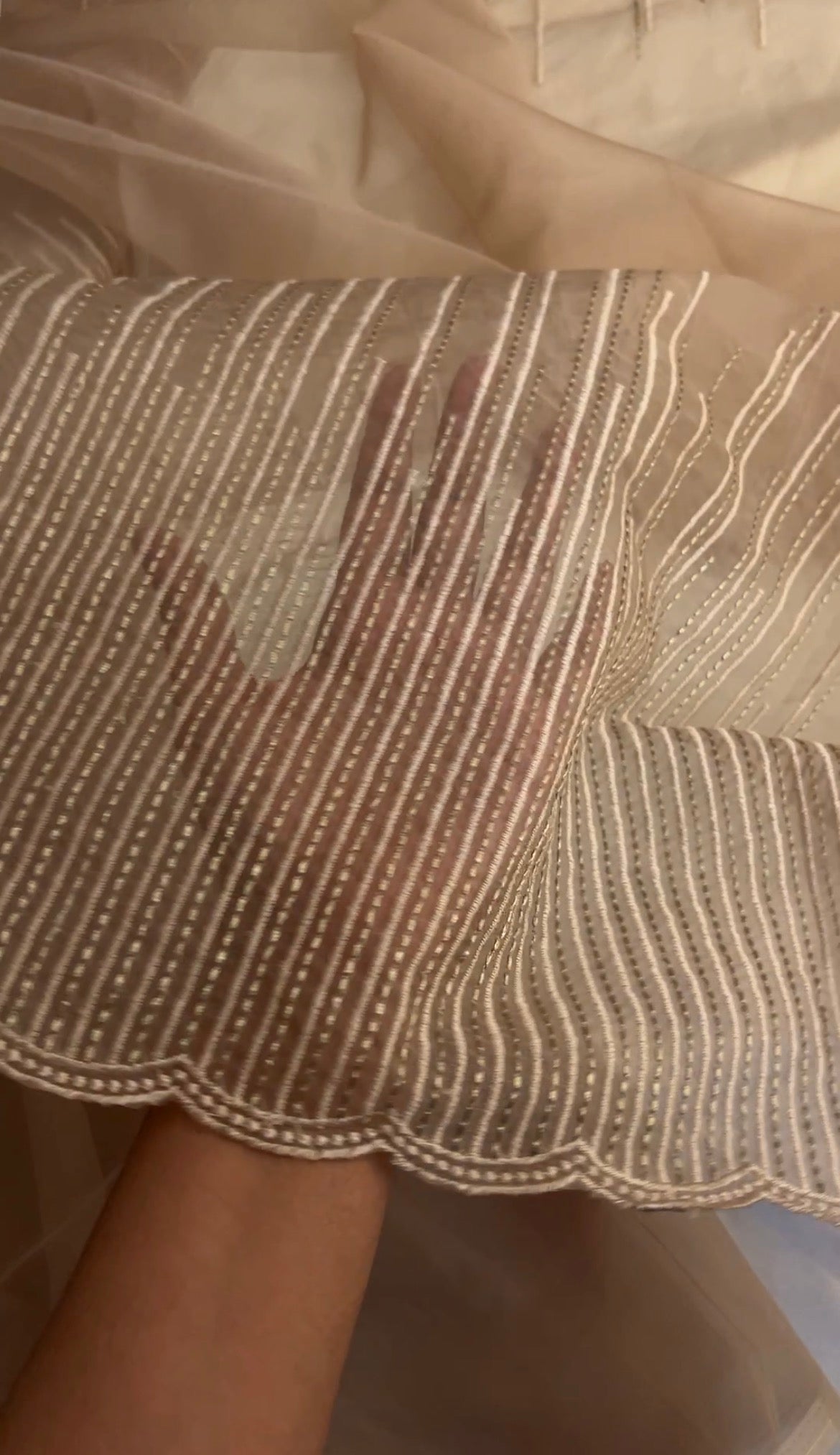 So-032 beige organza