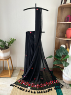 Black Floral Crochet | Sm-004