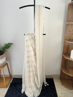 So-070 plain with golden zari stripes