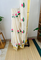 Lotus Embroidery | Ks-001