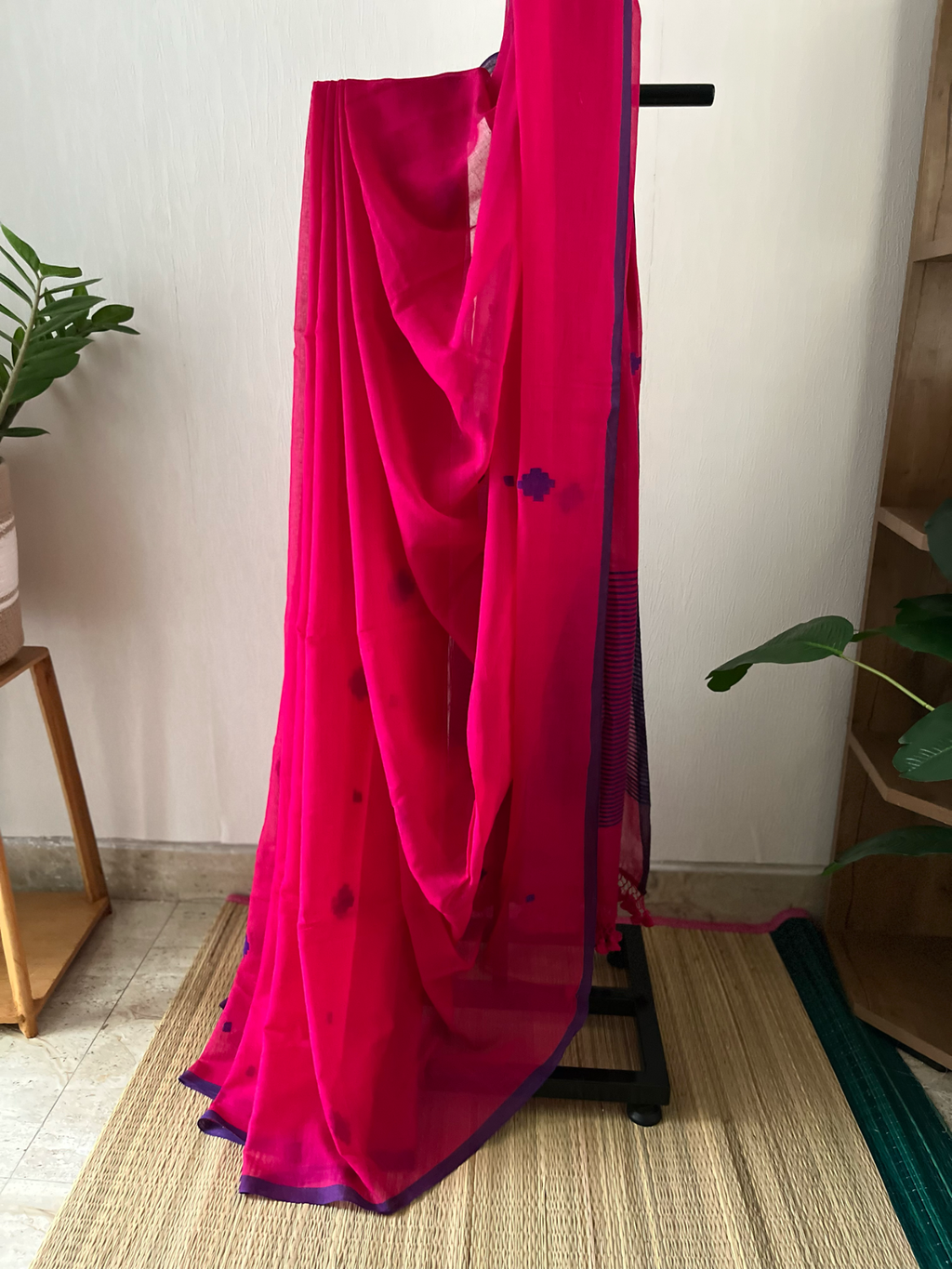 Pink Jamdani | Sm-008
