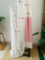 White Jamdani | Sm-009