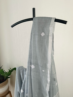 Grey Jamdani | Sm-010