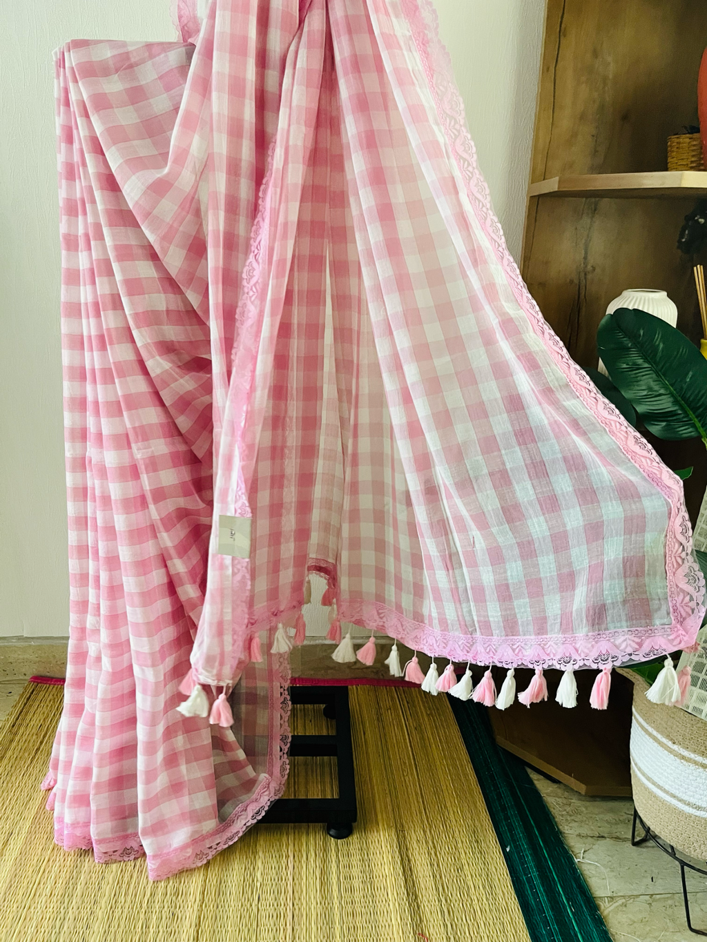 Baby Pink Check | Sm-012
