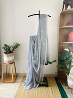 Grey Jamdani | Sm-010