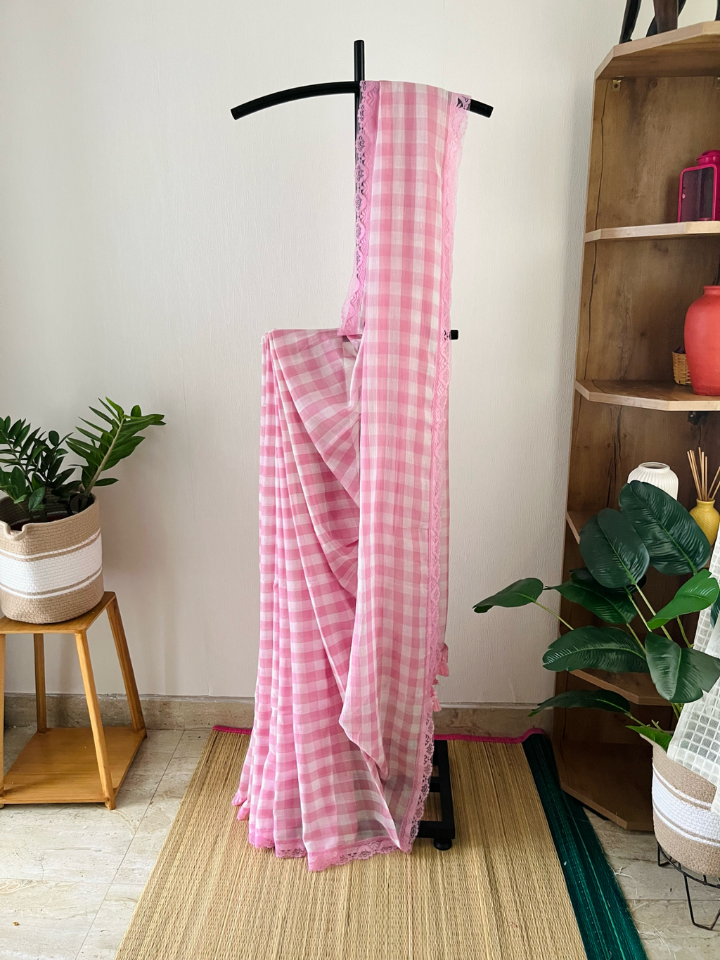 Baby Pink Check | Sm-012