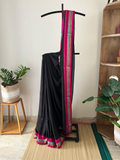 Black Kanchi With Blue & Pink Border | Sm-024