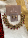 Ruby Lattice Necklace | Jn-14