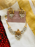 Pearl Elephant Necklace | Jn-001