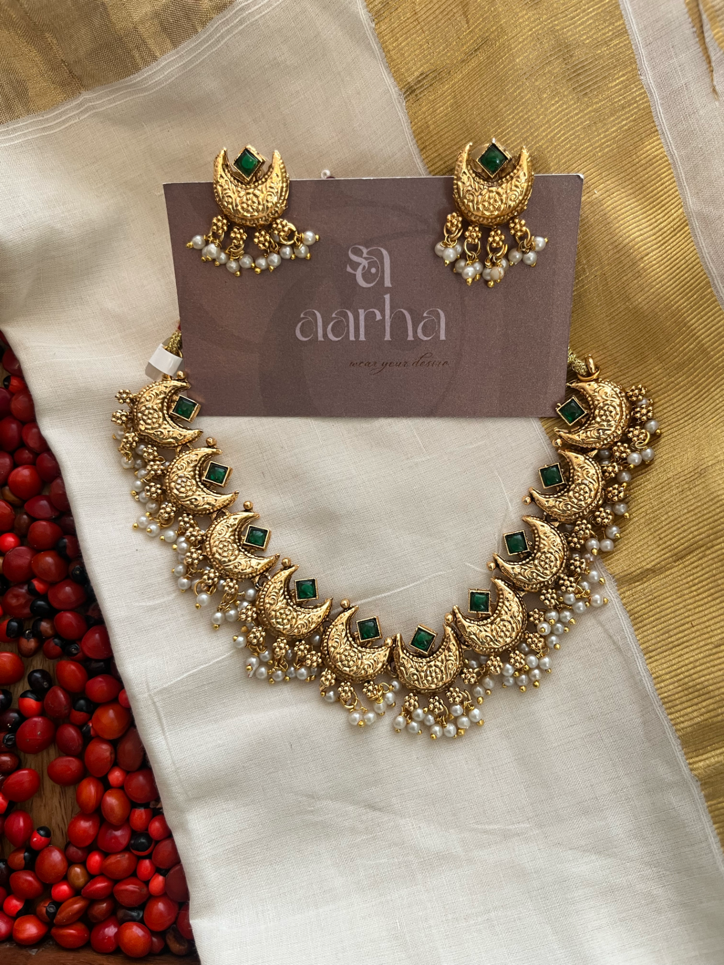 Chaand Necklace | Jn-011