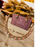 Pink Crystal Necklace | N015