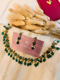 Green Tear Drop Lekshmi | N019