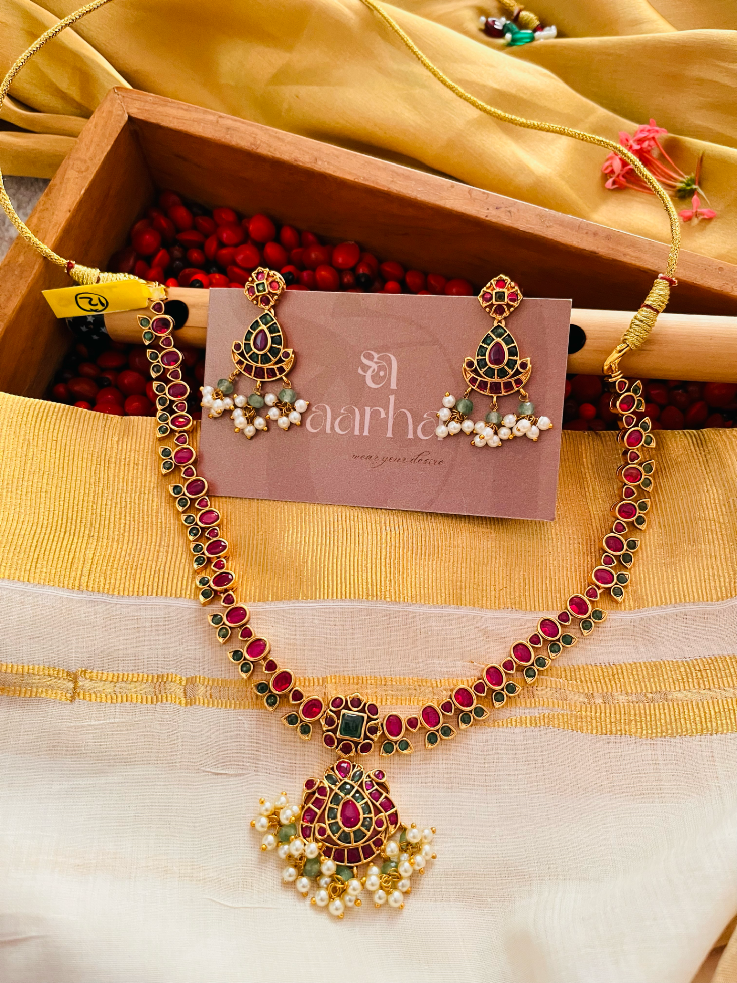 Jadau Kunthan Necklace | N033