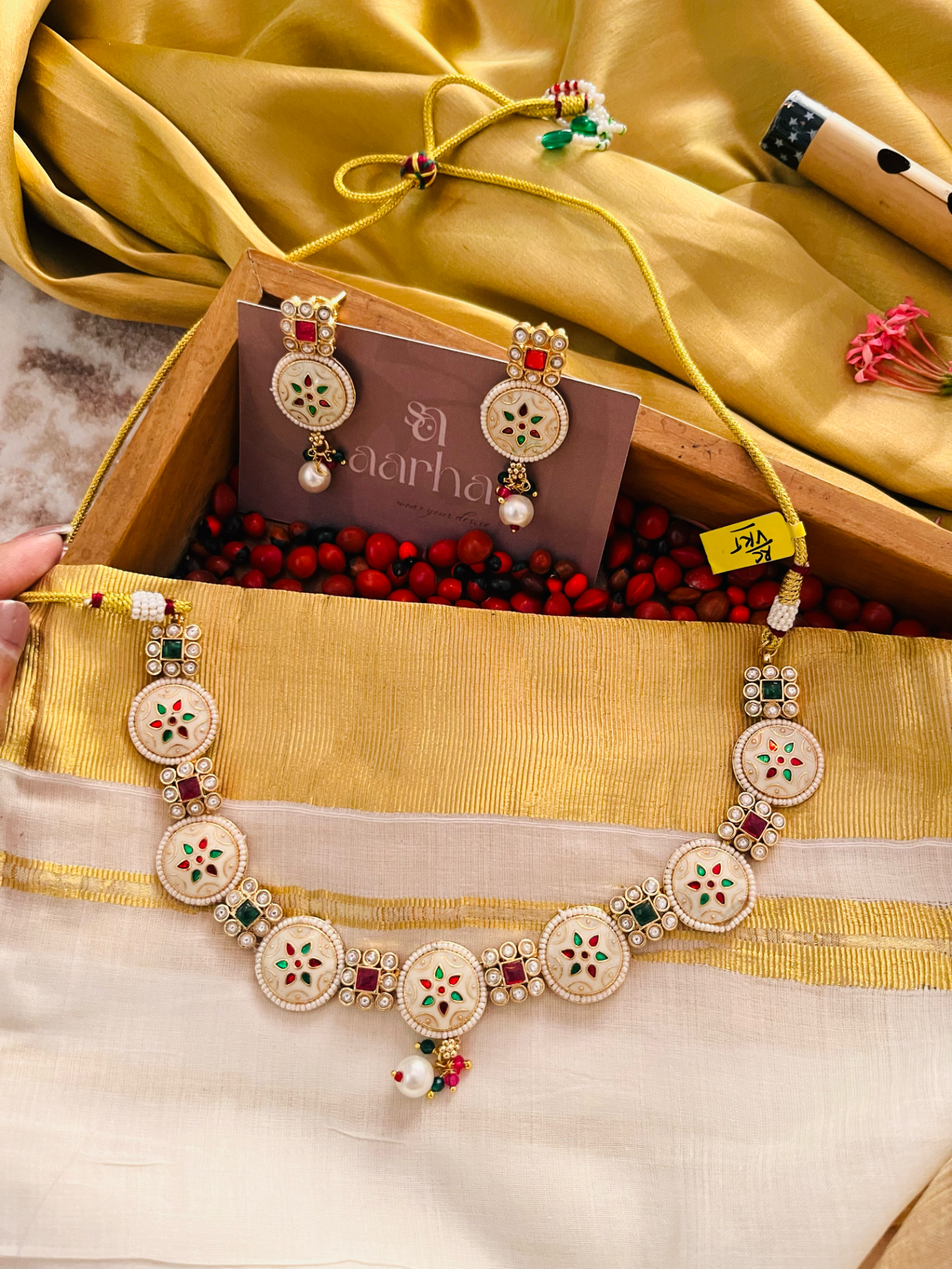 Meenakari Necklace | N036
