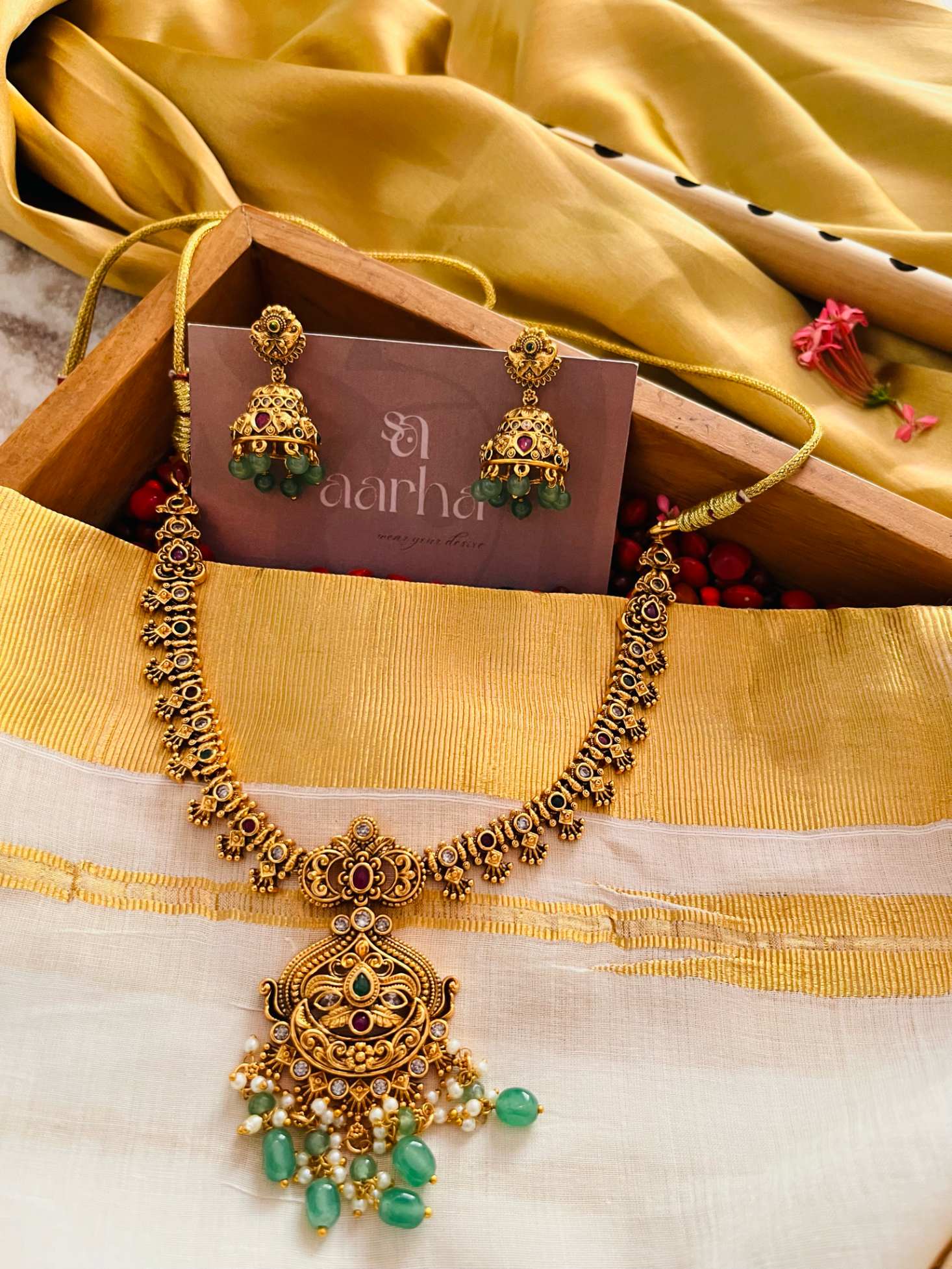 Premium Traditional Necklace | Jn 023