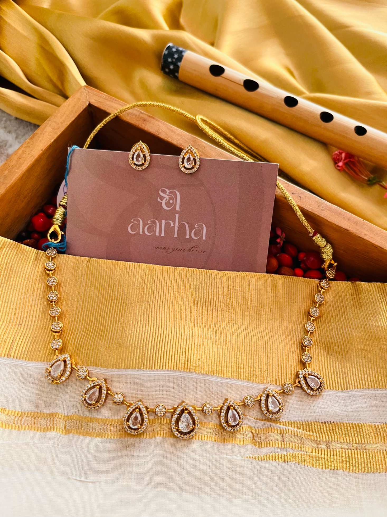 Simple Elegant AD Necklace | Jn 024